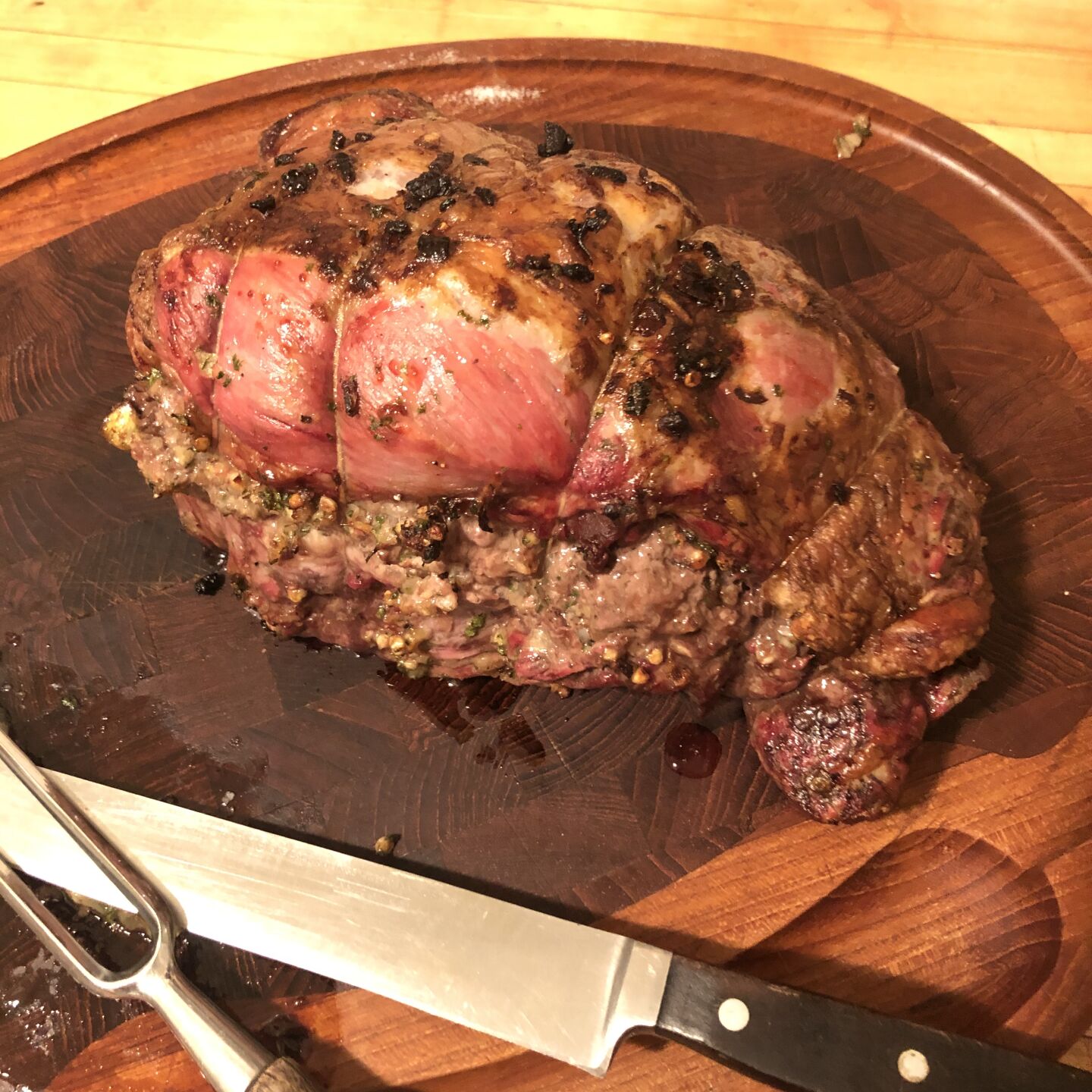 Roast lamb